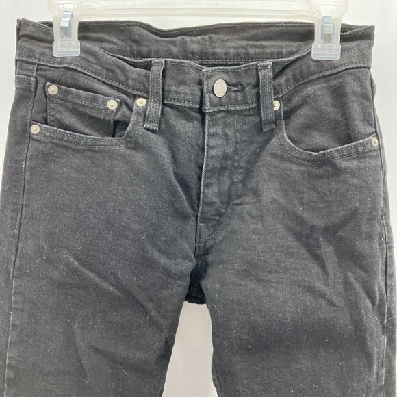 Levi's 512 Slim Taper Black Jeans Mens Size 29x30 NWOT - Picture 5 of 12
